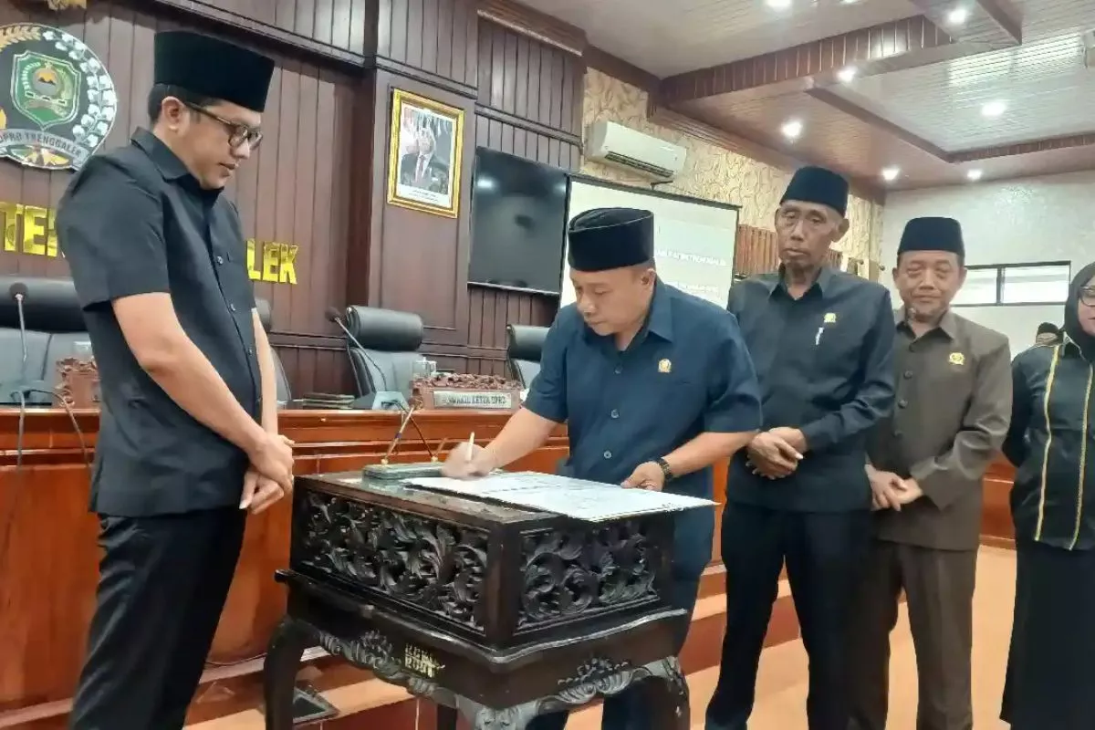 Pemkab Bersama DPRD Trenggalek Naikan Belanja Infrastruktur Rp37 M