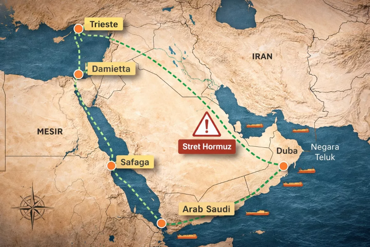 Minyak Dunia Aman? Cek Jalur Alternatif Pengganti Selat Hormuz