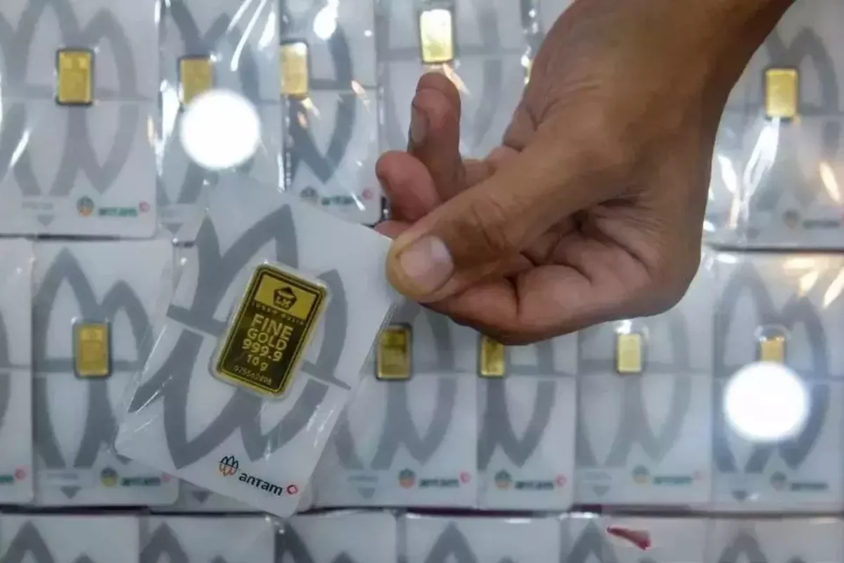 Harga Emas Antam di Jakarta Hari Ini Turun Jadi 2,625 Juta per Gram