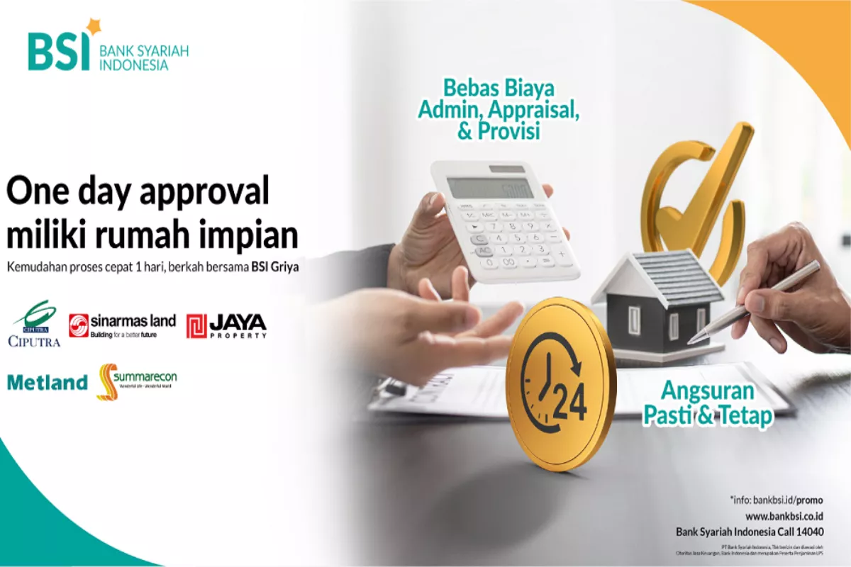 Hingga Maret 2026 Pembiayaan Griya BSI Catat Rekor Rp60 Triliun