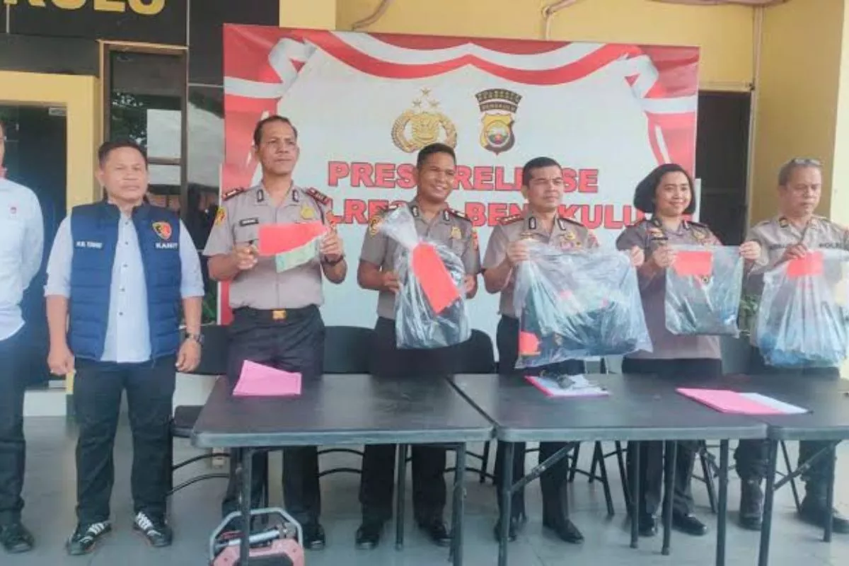 Polresta Bengkulu Mengungkap Kasus Penganiayaan berat dan Curat