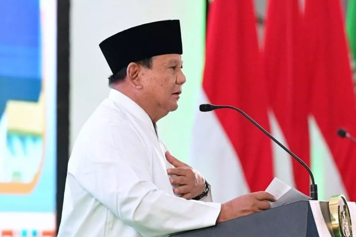 Prabowo Hadiri Penutupan Muktamar NU Usai Terima KTA Seumur Hidup