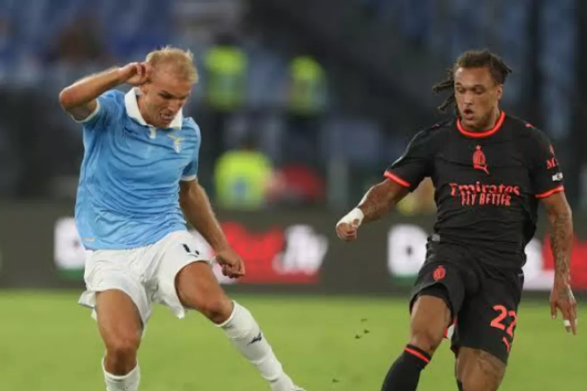 Hasil Lazio Vs AC Milan 2-2: Dwigol Moreira Selamatkan Rossoneri