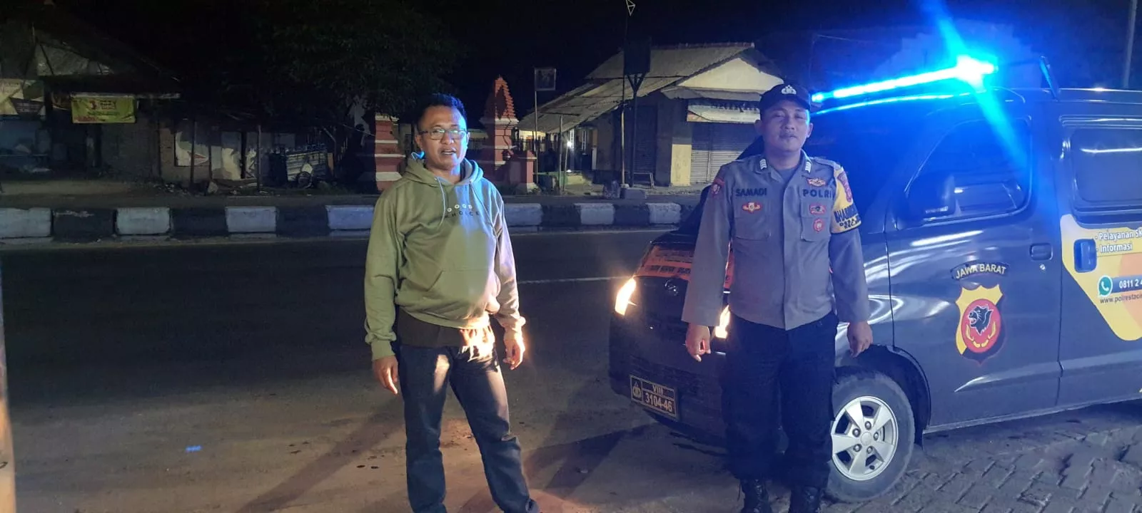 Cegah C3 Kriminalitas: Patroli Printis Presisi Polsek Cikancung