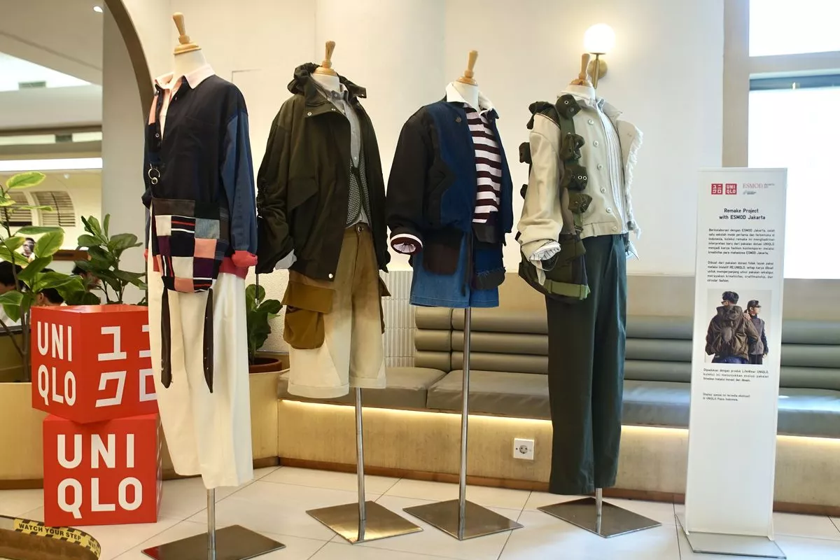 Uniqlo Gandeng ESMOD Jakarta Sulap Pakaian Bekas Jadi Busana Unik