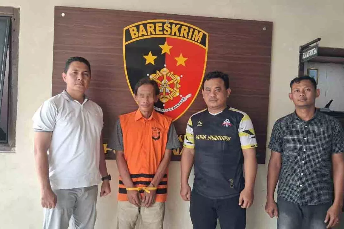 Pencurian Rel PT KAI di Natar Terungkap, Pelaku Dibekuk di Rumah Adik