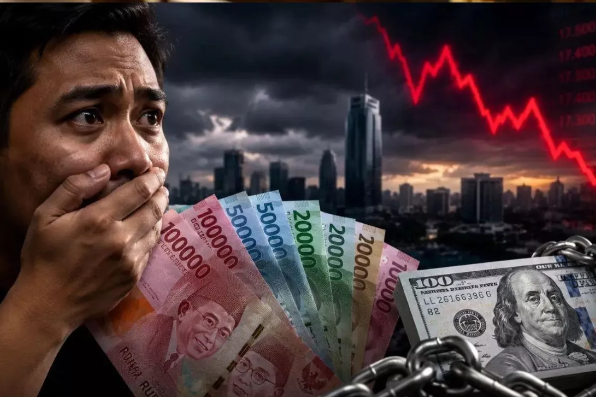Rupiah Tembus Rp17.500 per Dolar AS, Tekanan Global Kian Menguat
