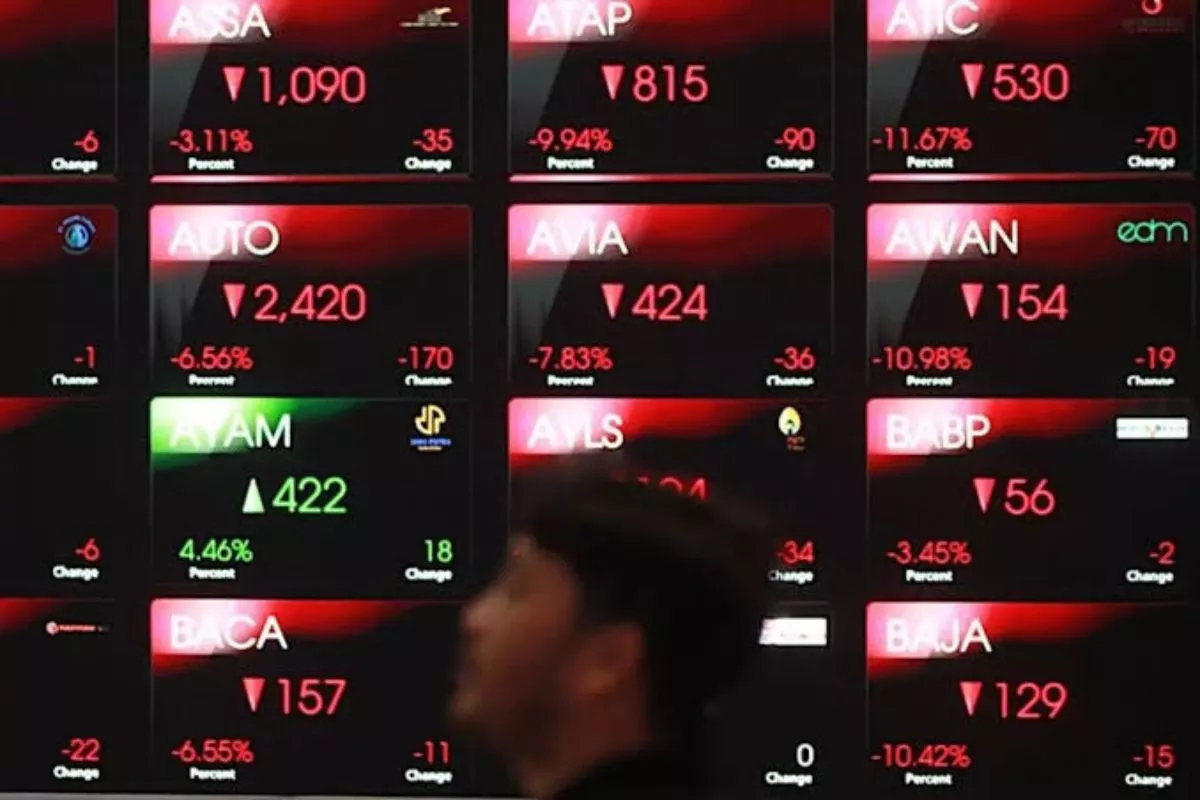 IHSG Melemah 0,69 Persen di Sesi I, BBRI dan BBCA Jadi Pemberat