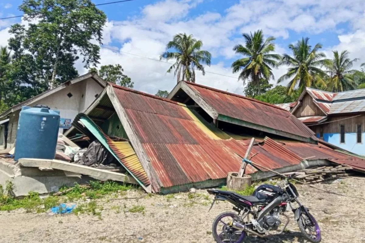 Ratusan Rumah di Sigi Rusak Akibat Gempa M 6,7, Satu Orang Wafat