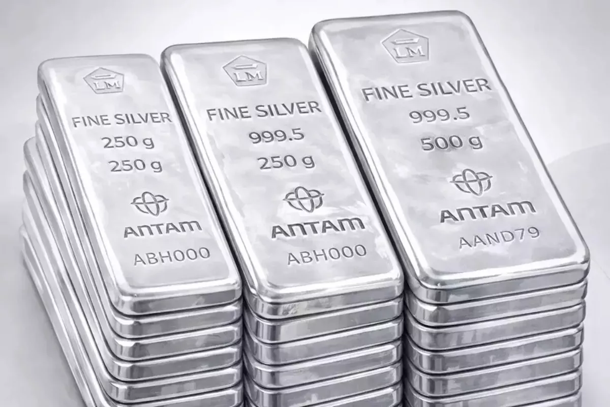 Perak Antam Heritage Tembus Rp2,085 Juta per 31,1 Gram