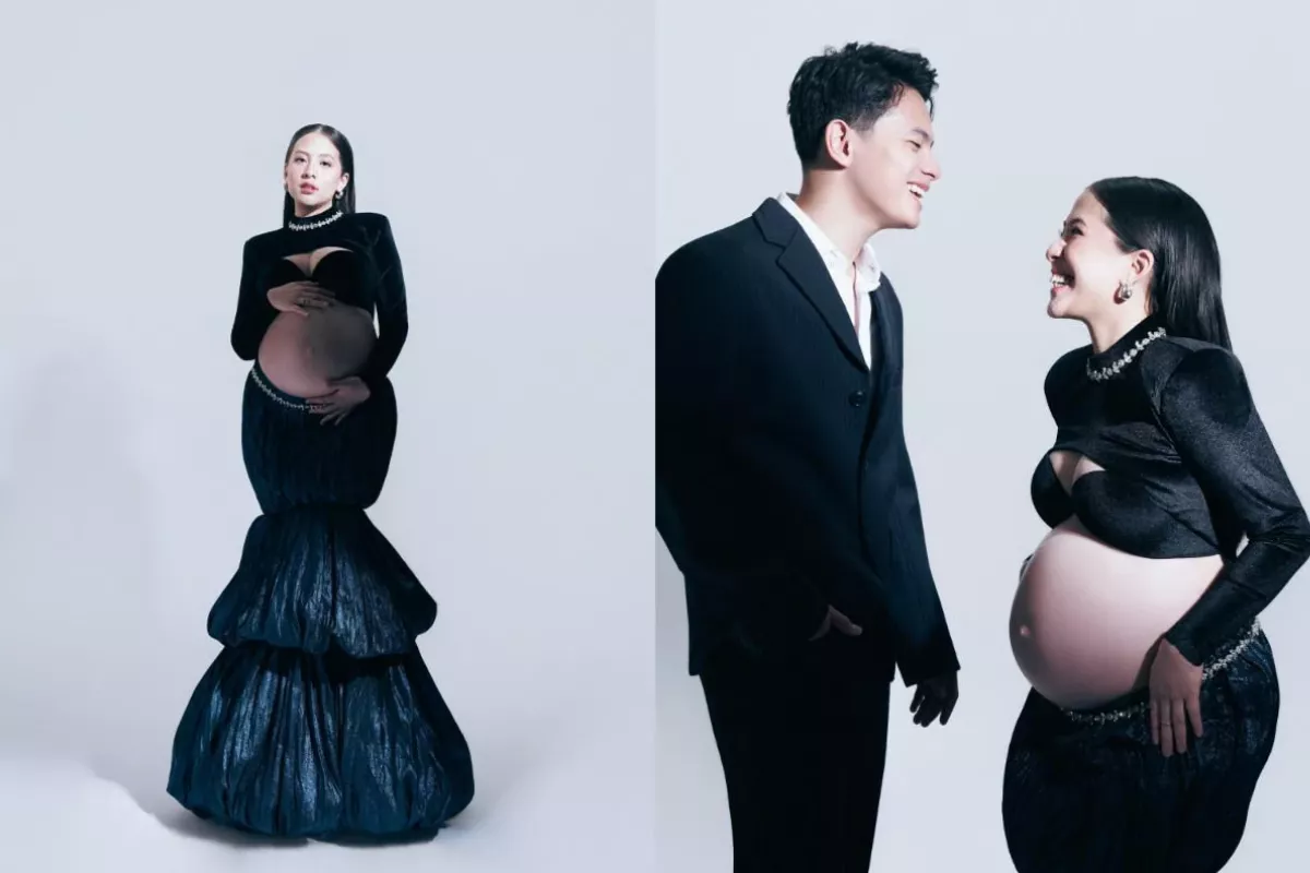 5 Gaya Maternity Shoot Adhisty Zara, Tampil Edgy dan Modern