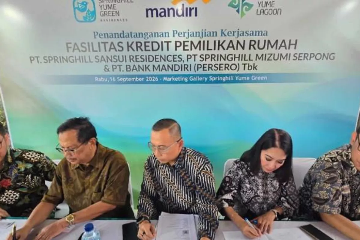 Mandiri & Springhill Kuatkan KPR