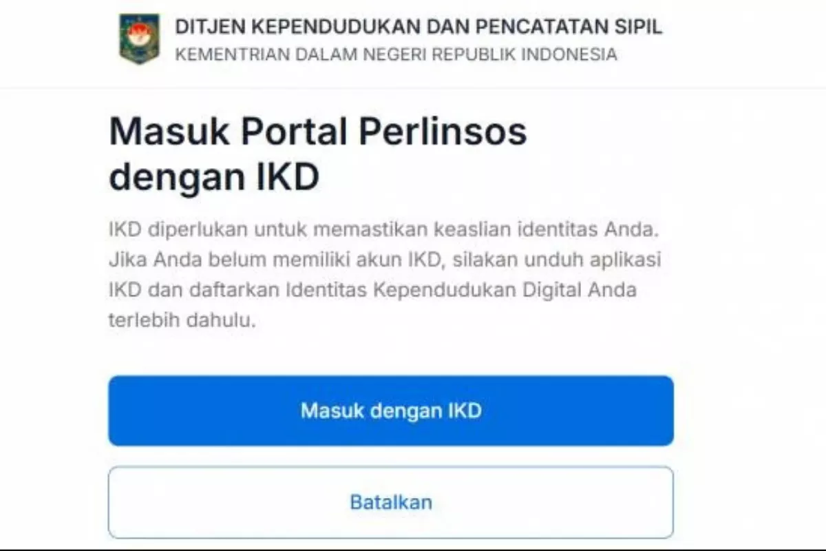 Cara Daftar Bansos Lewat Perlinsos Kemensos 2026 dari HP secara Gratis