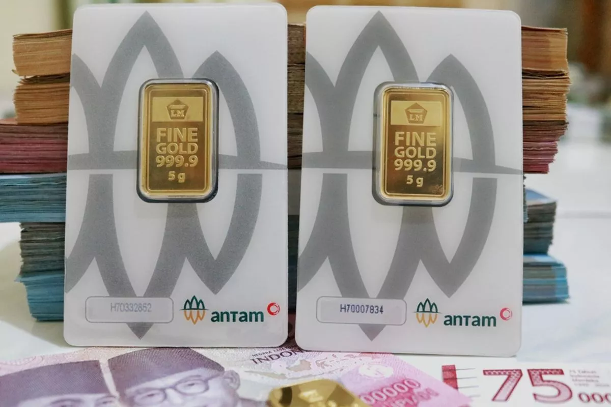 Harga Emas Antam Jumat 10 Juli 2026 Bervariasi, Pecahan 0,5 Gram Rp1.422.000