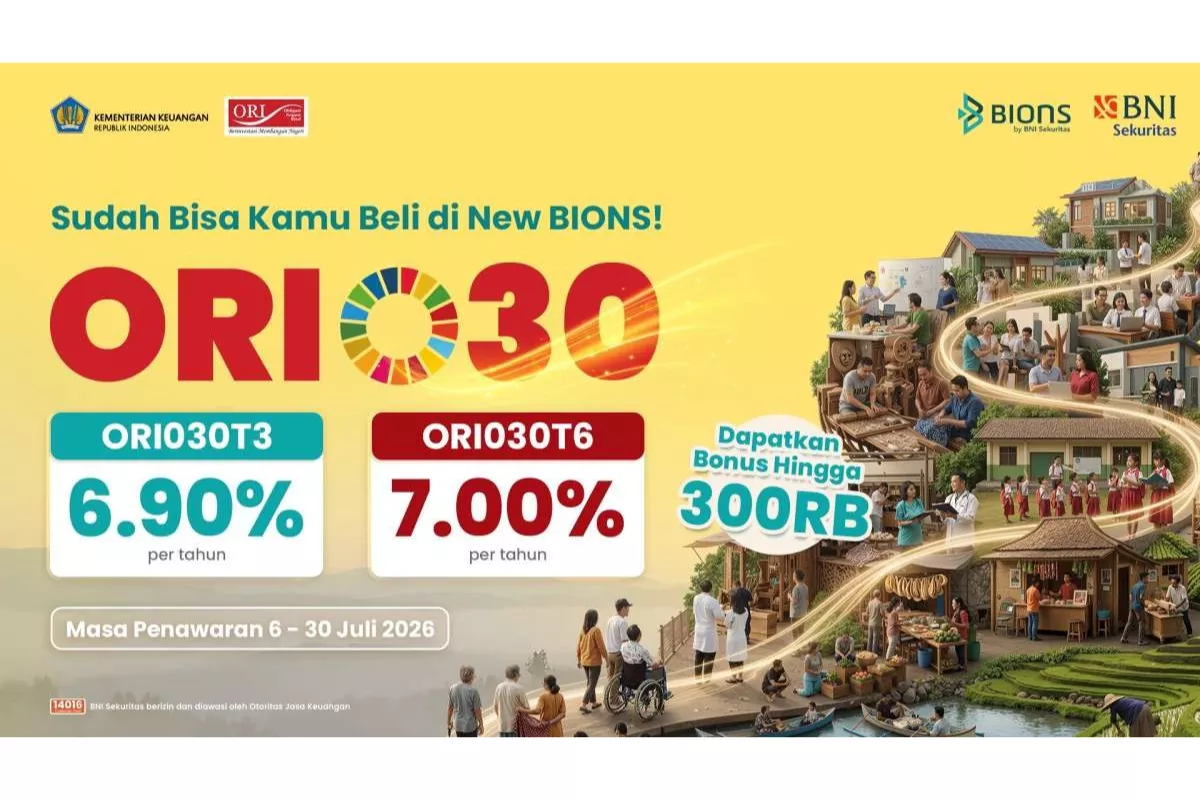 Kuota ORI030 Ditambah Pemerintah, Intip Cara Beli untuk Kupon 7 Persen
