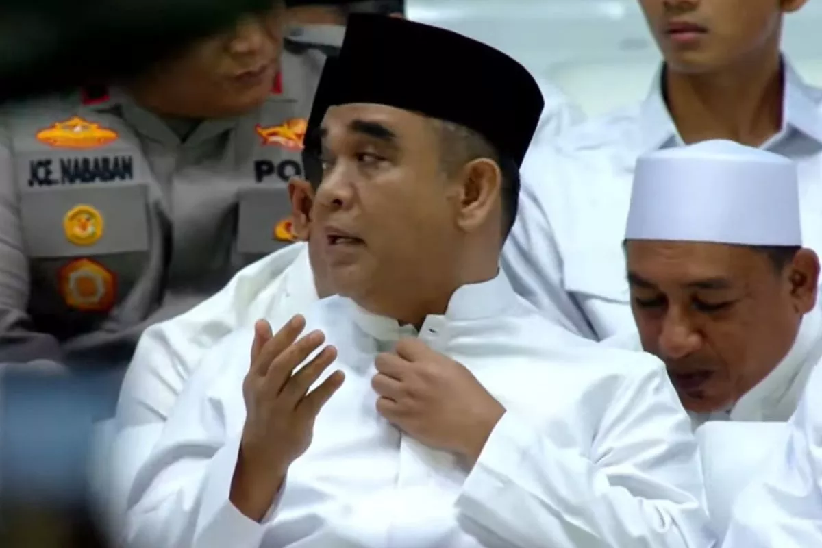 Ahmad Muzani Hadiri Zikir dan Doa Kebangsaan Bersama Menag di Monas