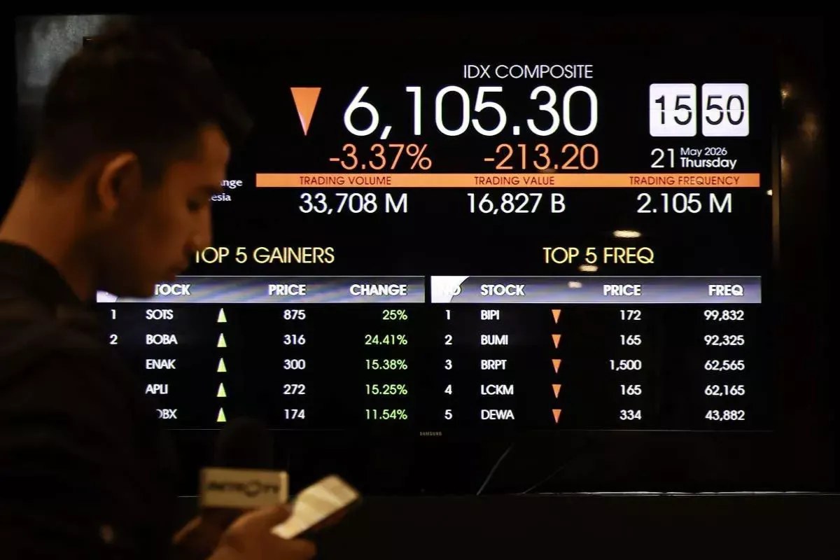 Daftar Saham Potensial Hari Ini Usai IHSG Menguat ke Level 6.206