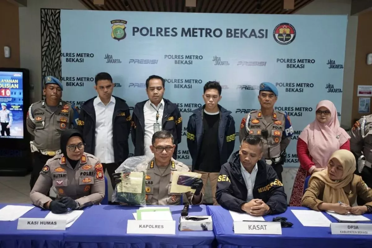 Pria di Bekasi Sekap dan Aniaya Pacar Usai Dipicu Cemburu