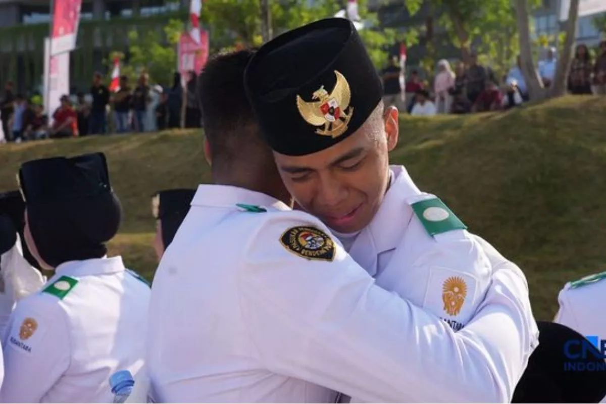 Daftar Lengkap Paskibraka Penurunan Bendera HUT ke-81 RI di Istana
