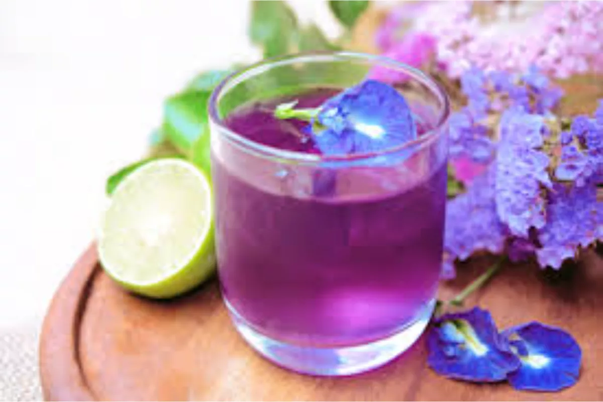 Resep Membuat Sirup Cordial dari Bunga Telang dan Serai Segar