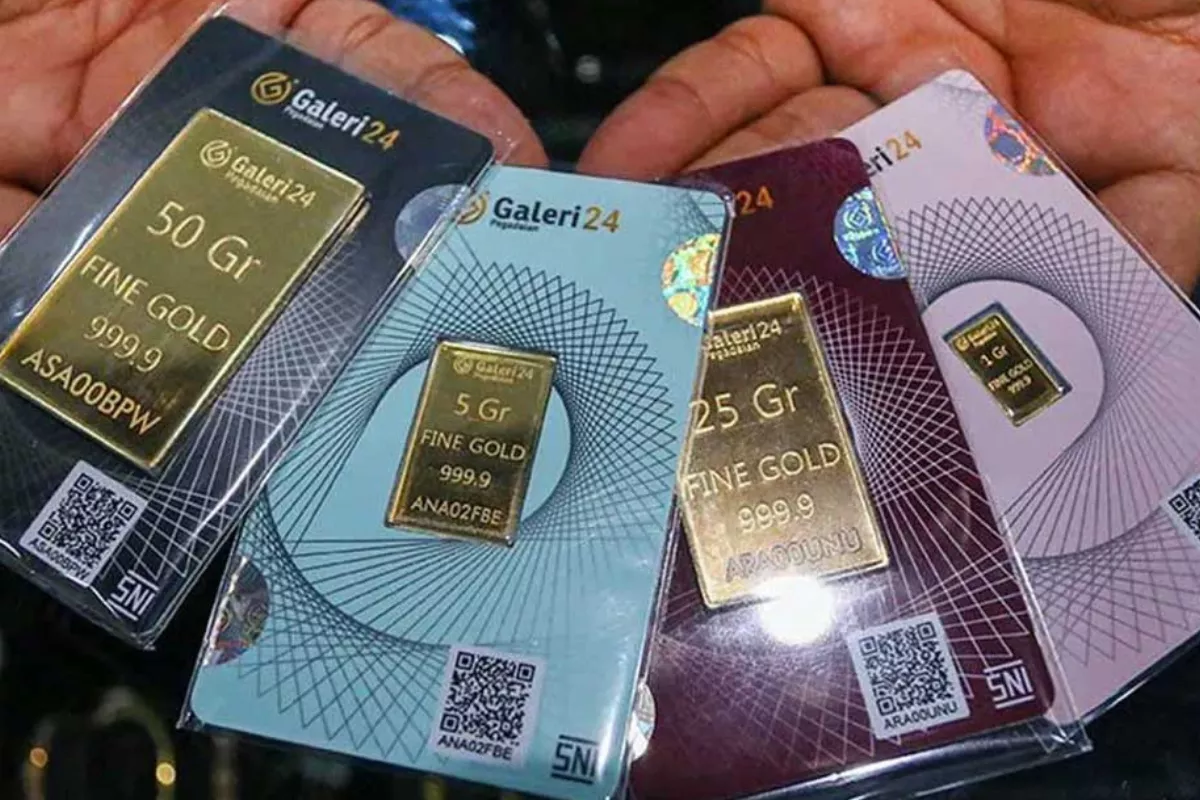 Update Harga Emas Antam UBS dan Galeri 24 di Pegadaian Hari Ini