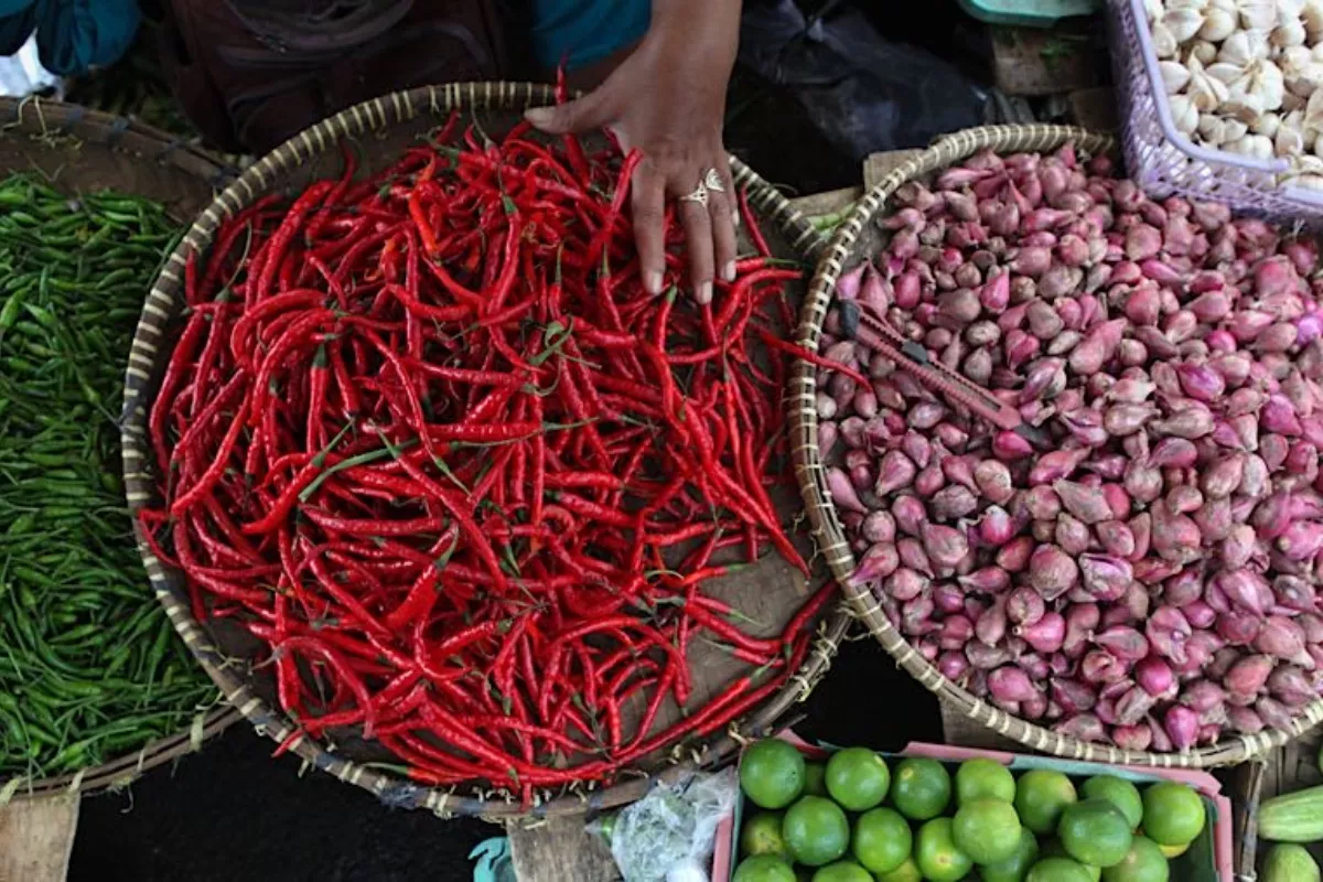 Update Harga Pangan 10 Juni 2026: Komoditas Bawang dan Cabai Naik