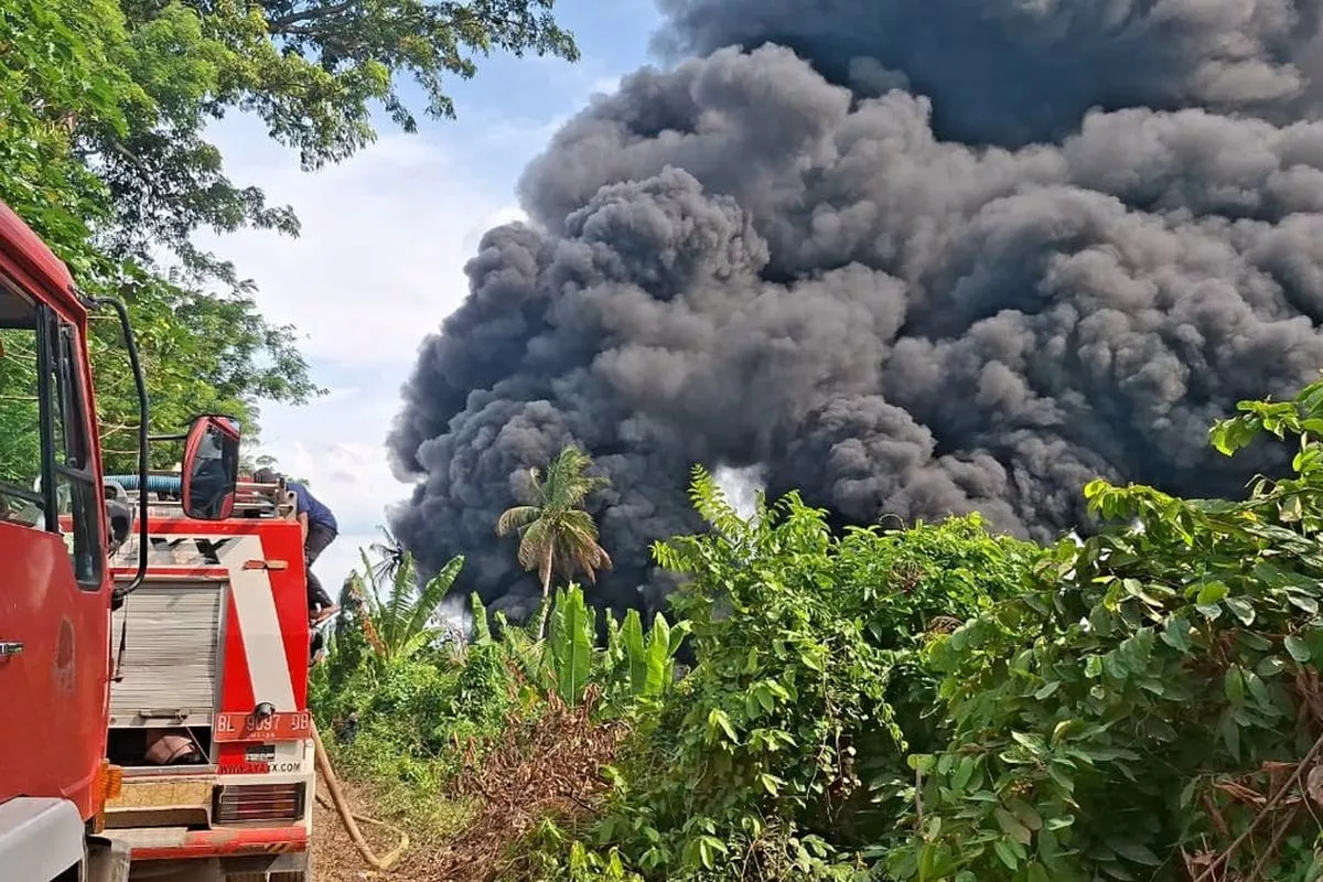 Sumur Minyak Tradisional di Aceh Timur Terbakar, Tidak Ada Korban