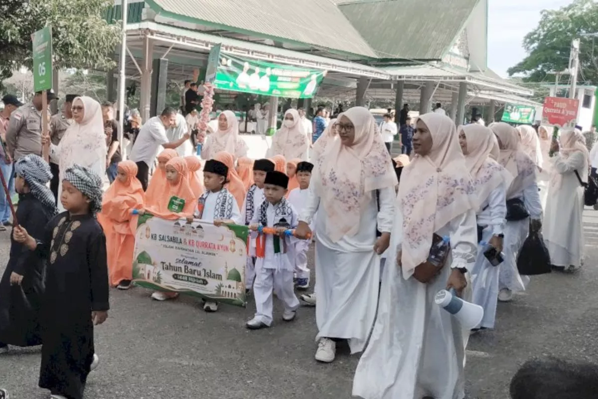 Sambut 1 Muharram 1448 H, 1.920 Pelajar Aceh Ikut Pawai Syiar