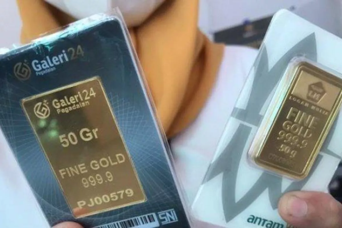 Antam Bertahan Rp2.777.000 per Gram, Galeri24 dan UBS Tak Bergerak