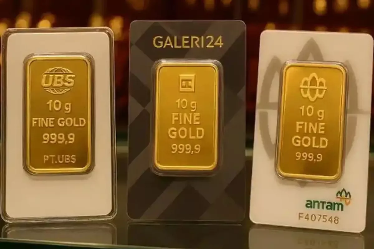 Harga Emas Antam dan UBS di Pegadaian Kompak Melemah Hari Ini