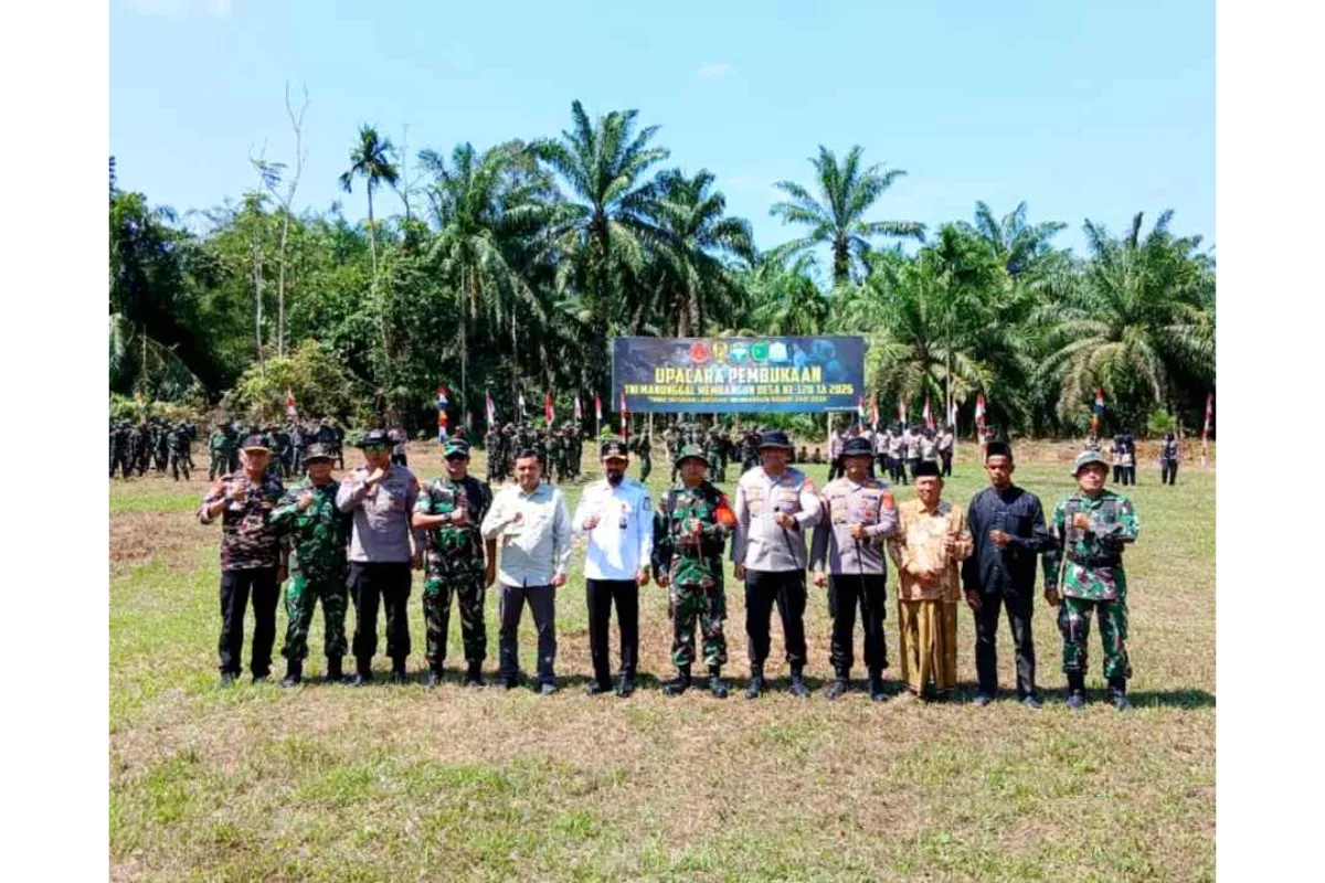 Langkah Strategis TMMD Dorong Pembangunan Daerah di Alue Canang