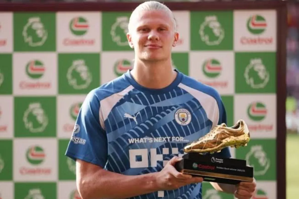 Tantangan Erling Haaland Pertahankan Sepatu Emas Premier League