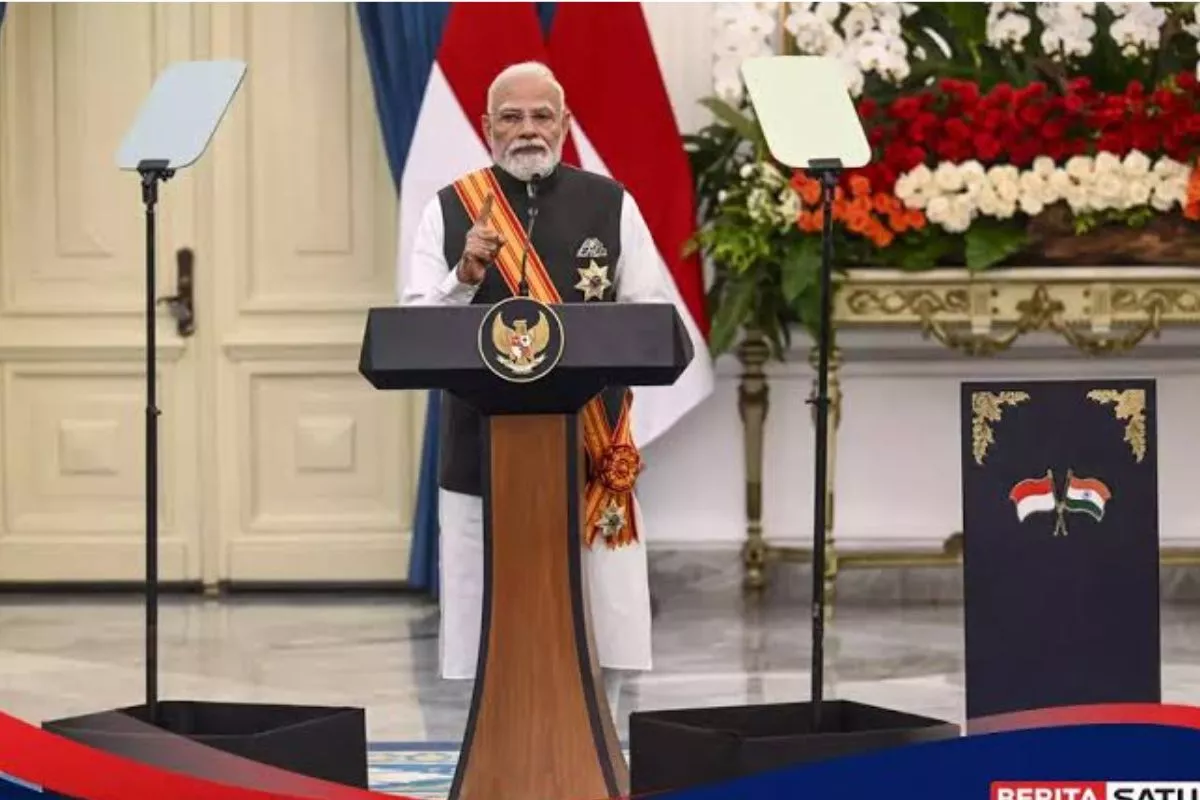 Terima Bintang RI Adipurna, PM Modi Ikuti Jejak Jawaharlal Nehru