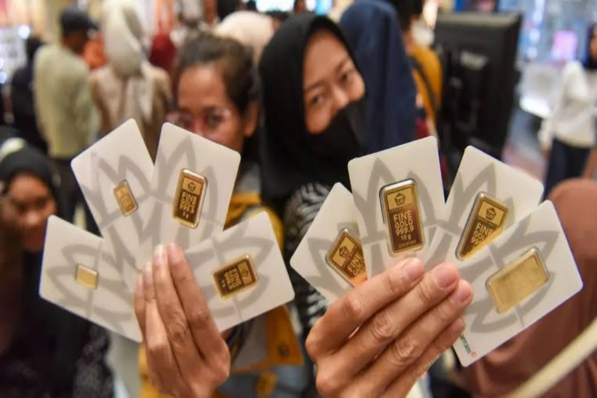 Rincian Tren Naik Harga Emas Antam Sepekan Beserta Pembelian Kembali