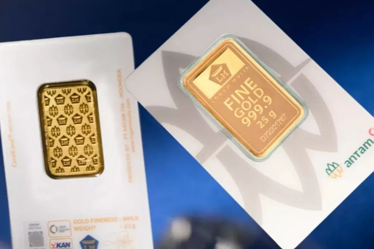 Harga Emas Antam Certicard Hari Ini Stagnan Rp2,641 Juta per Gram
