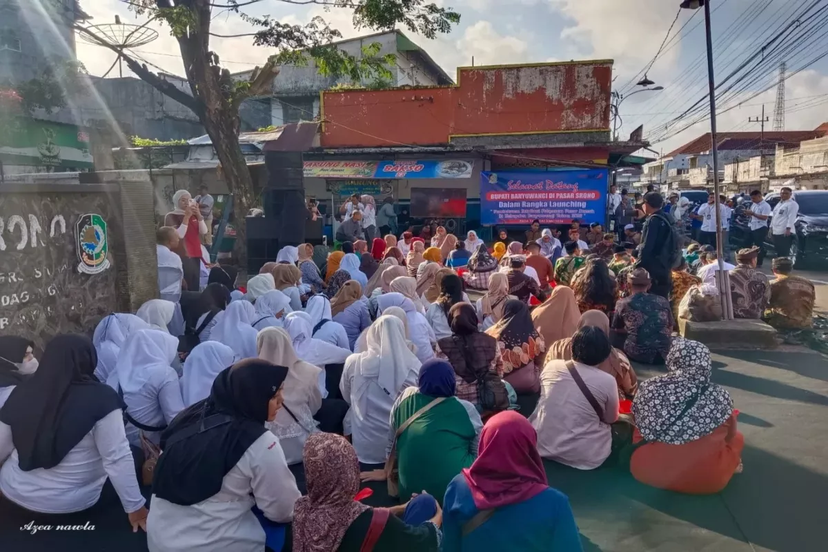 Kebijakan Retribusi Pasar Gratis Akhir Pekan di Banyuwangi Dimulai