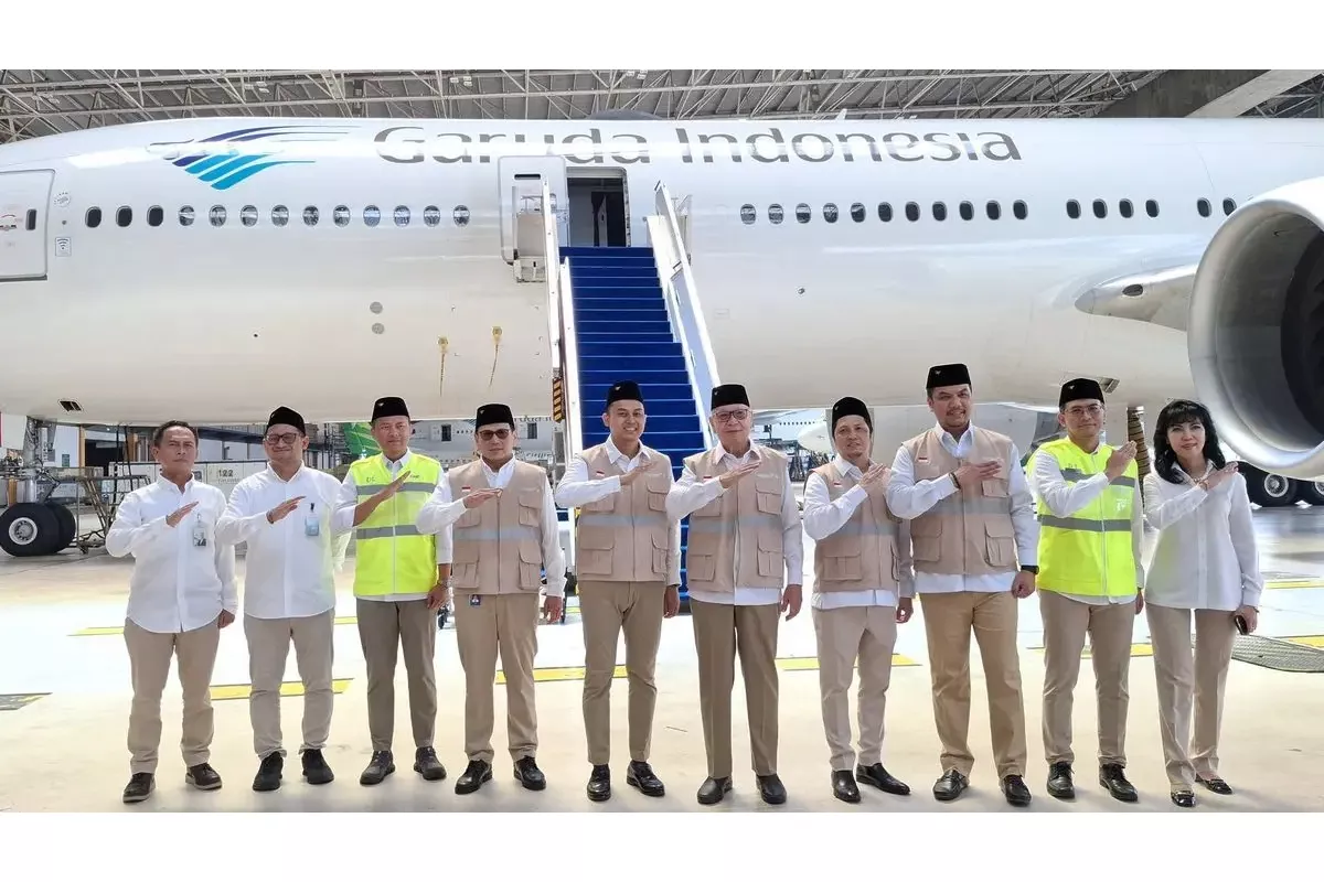 Garuda Indonesia Siapkan 15 Pesawat Haji 2026 Fokus Utama Layanan Lansia