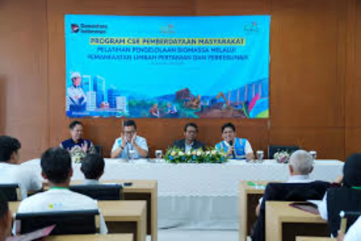 ITB dan PLN EPI Olah Limbah Pertanian Desa Jadi Sumber Energi