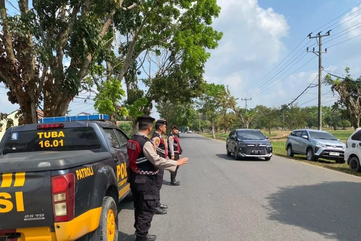Cegah Kriminalitas, Polres Tulang Bawang Gelar Patroli Presisi