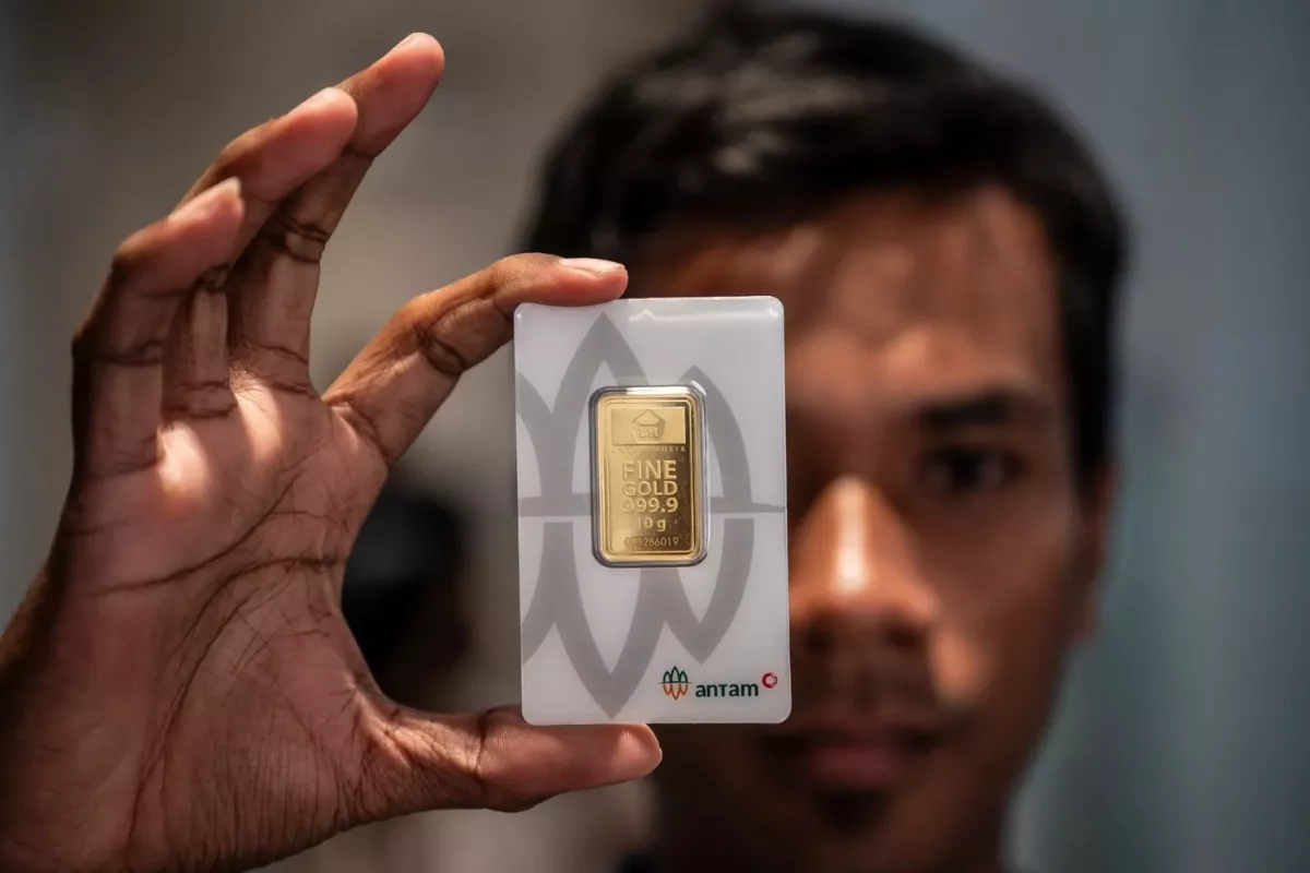Harga Emas Antam 1 Gram di Pegadaian Turun Jadi Rp2.762.000