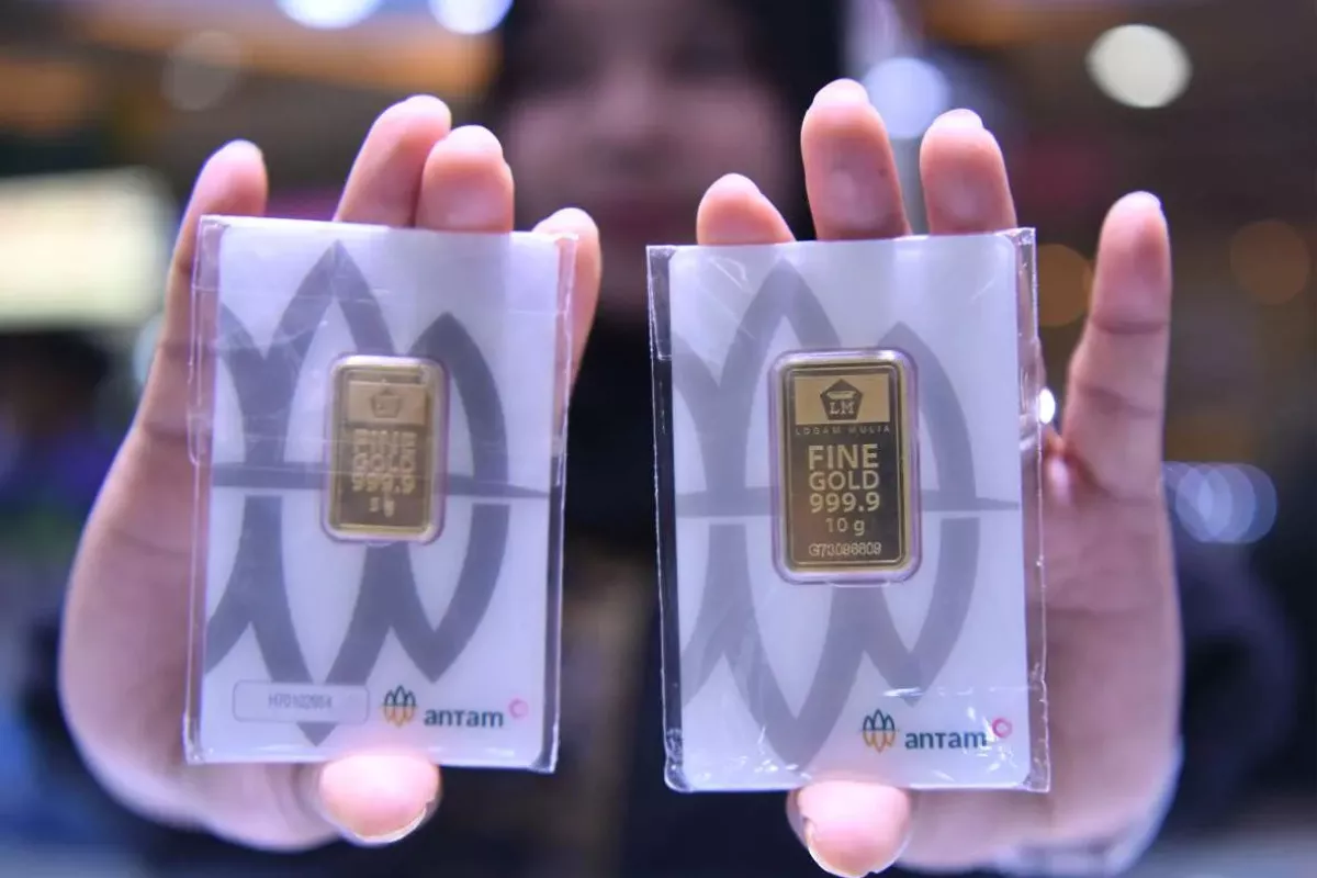 Harga Emas Antam Melonjak Tajam Menjadi Rp2.670.000 per Gram Hari Ini