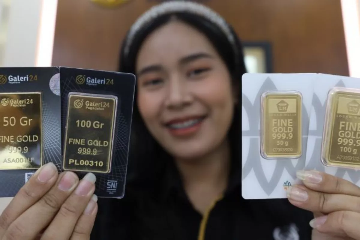 Harga Emas Antam, UBS, dan Galeri 24 di Pegadaian Bervariasi