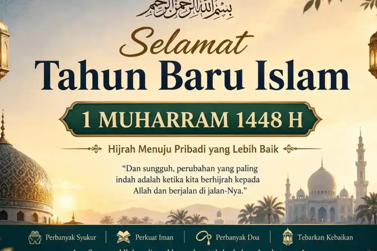 Daftar Hari Besar Islam dalam Kalender 1448 Hijriah