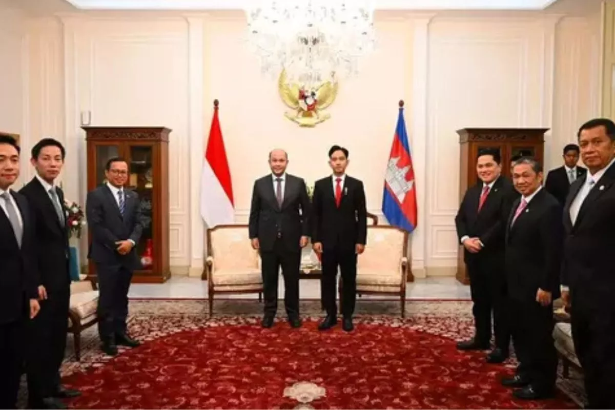 Wapres Gibran Bahas Transformasi Digital dan TPPO dengan Kamboja