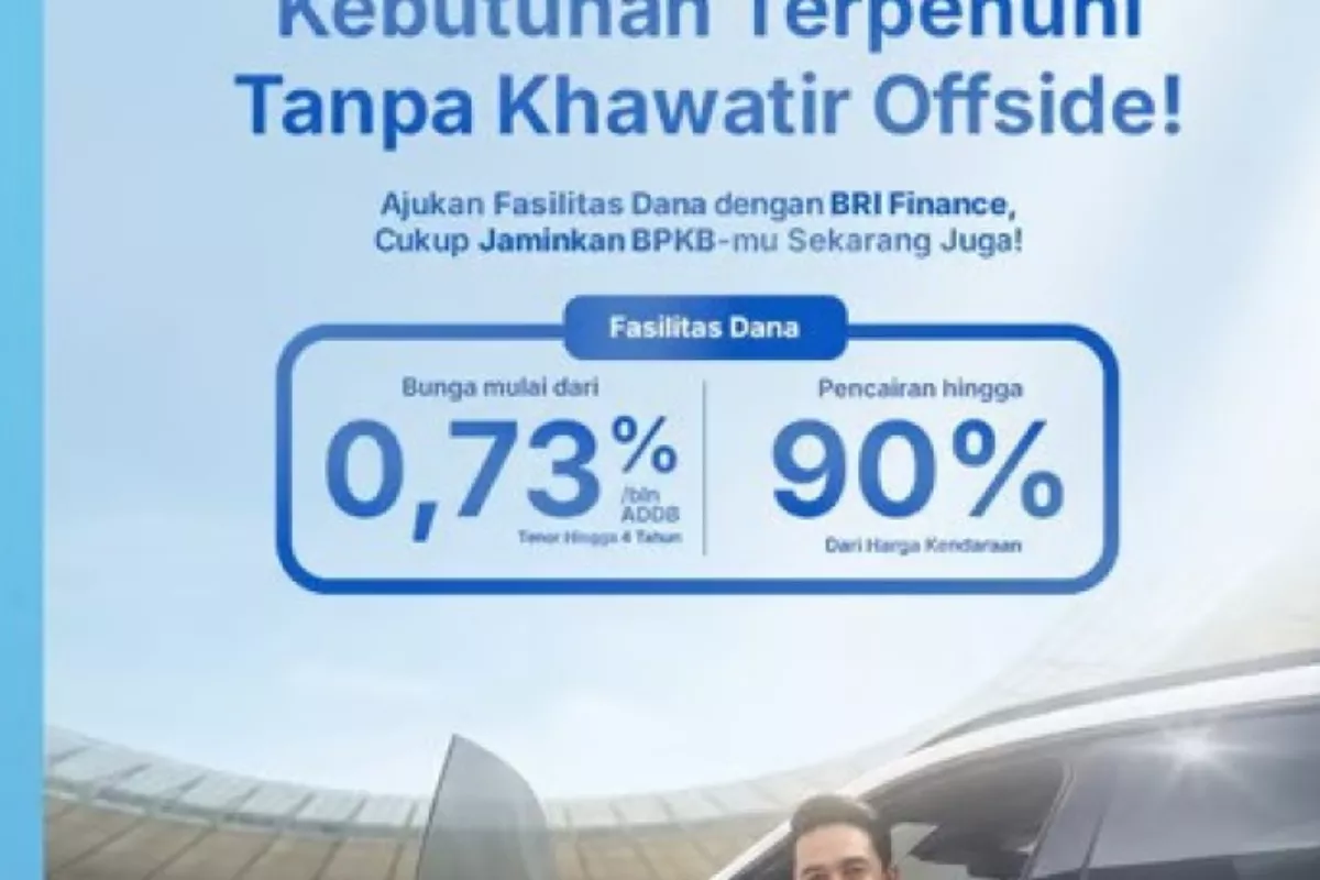 BRI Finance Hadirkan Fasilitas Dana Tunai Melalui Produk BRI Flash