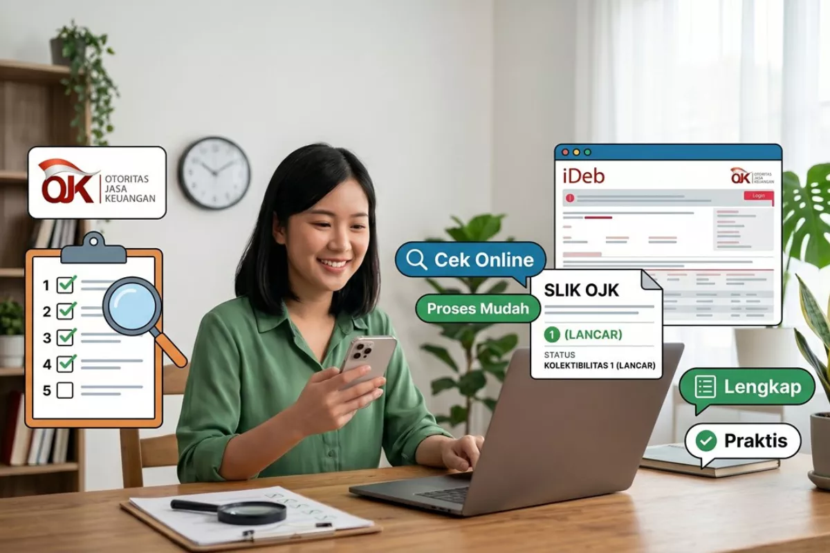 Panduan Cek Rekam Jejak Kredit Lewat SLIK OJK Secara Online
