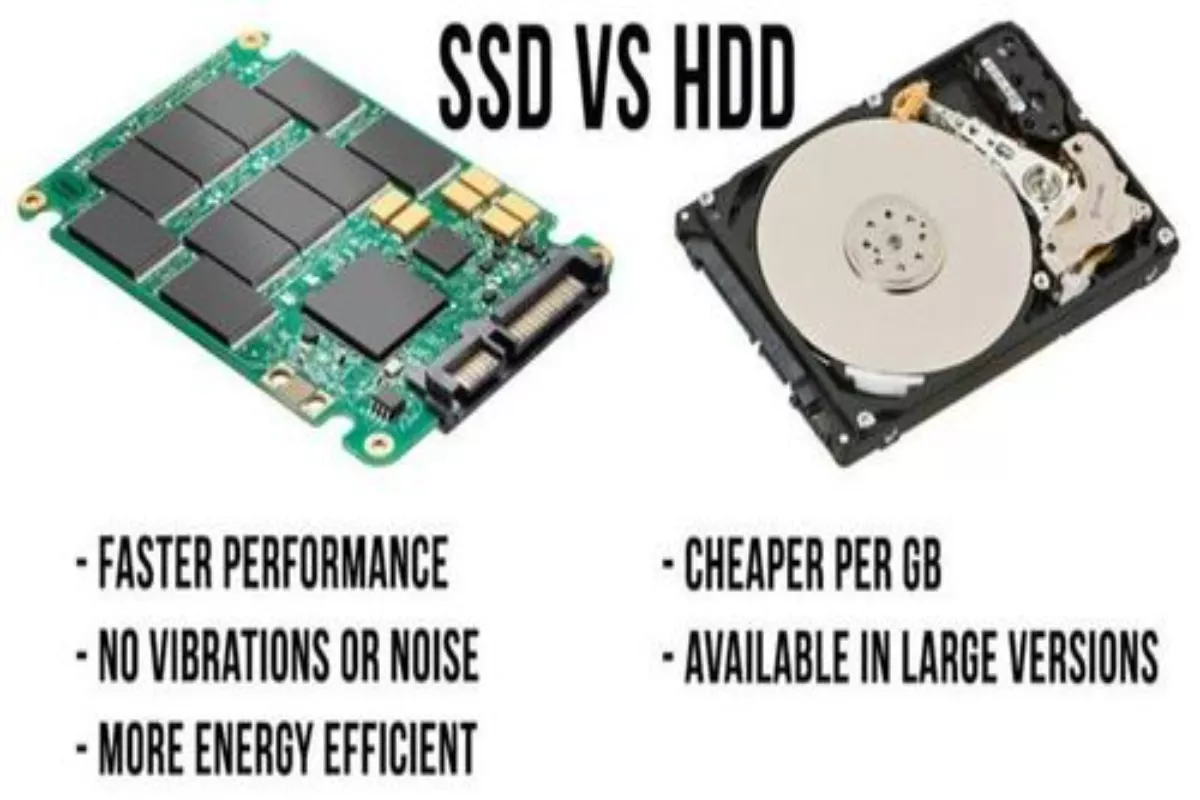 SSD vs HDD: perbedaan kecepatan dan performa untuk PC dan Laptop