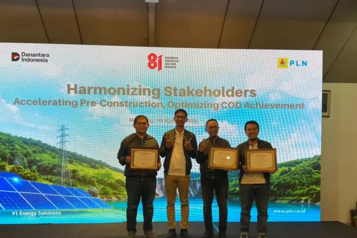 PLN UIP Sumbagteng Raih Penghargaan Pengembangan Energi Strategis
