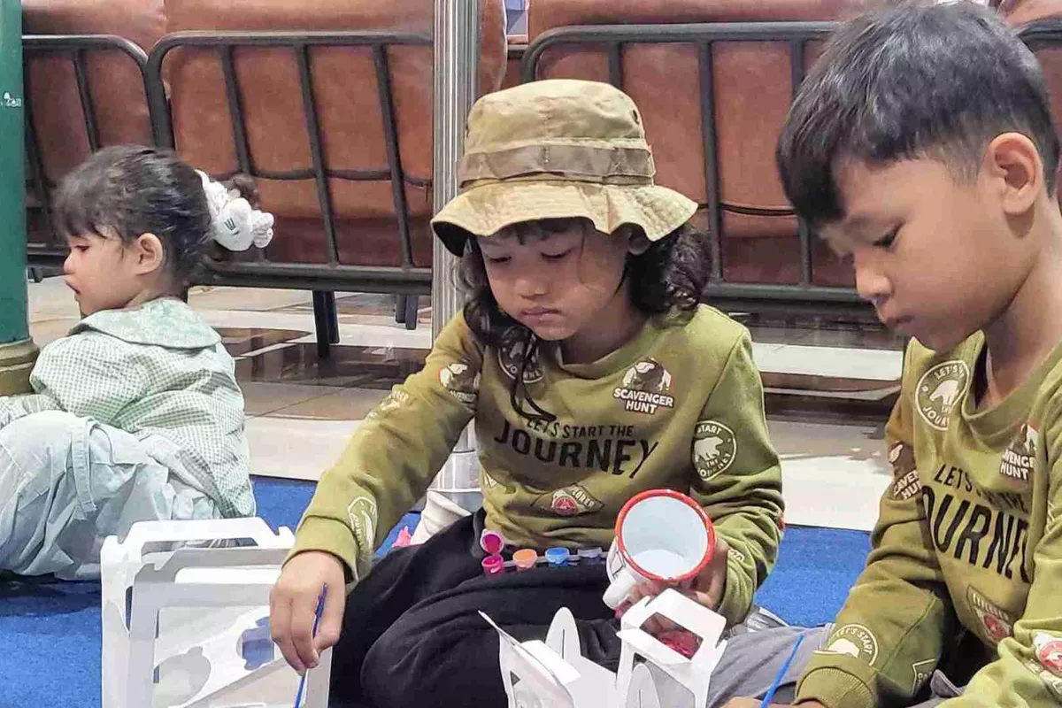 Sambut Libur Sekolah, KAI Daop 6 Suguhkan Hiburan Anak di Stasiun