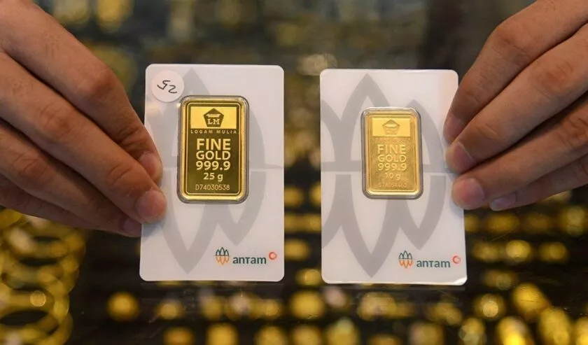 Harga Emas Antam Turun Rp16 Ribu Jadi Rp2,809 Juta Per Gram Hari Ini